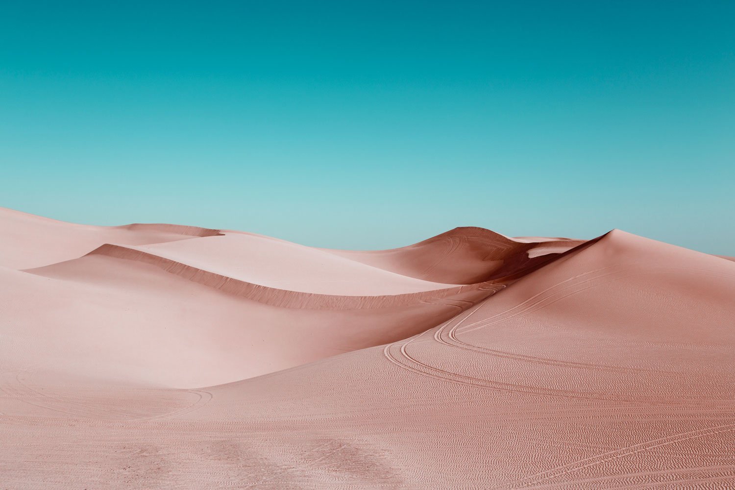 Dreamy Desert Landscape Wall Mural