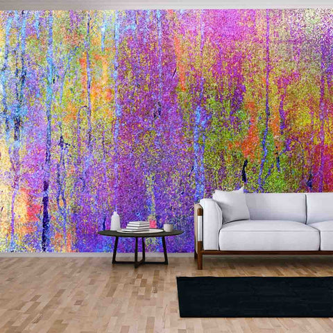 Colorful Background All Colors of the Rainbow Wallpaper Living Room Mural