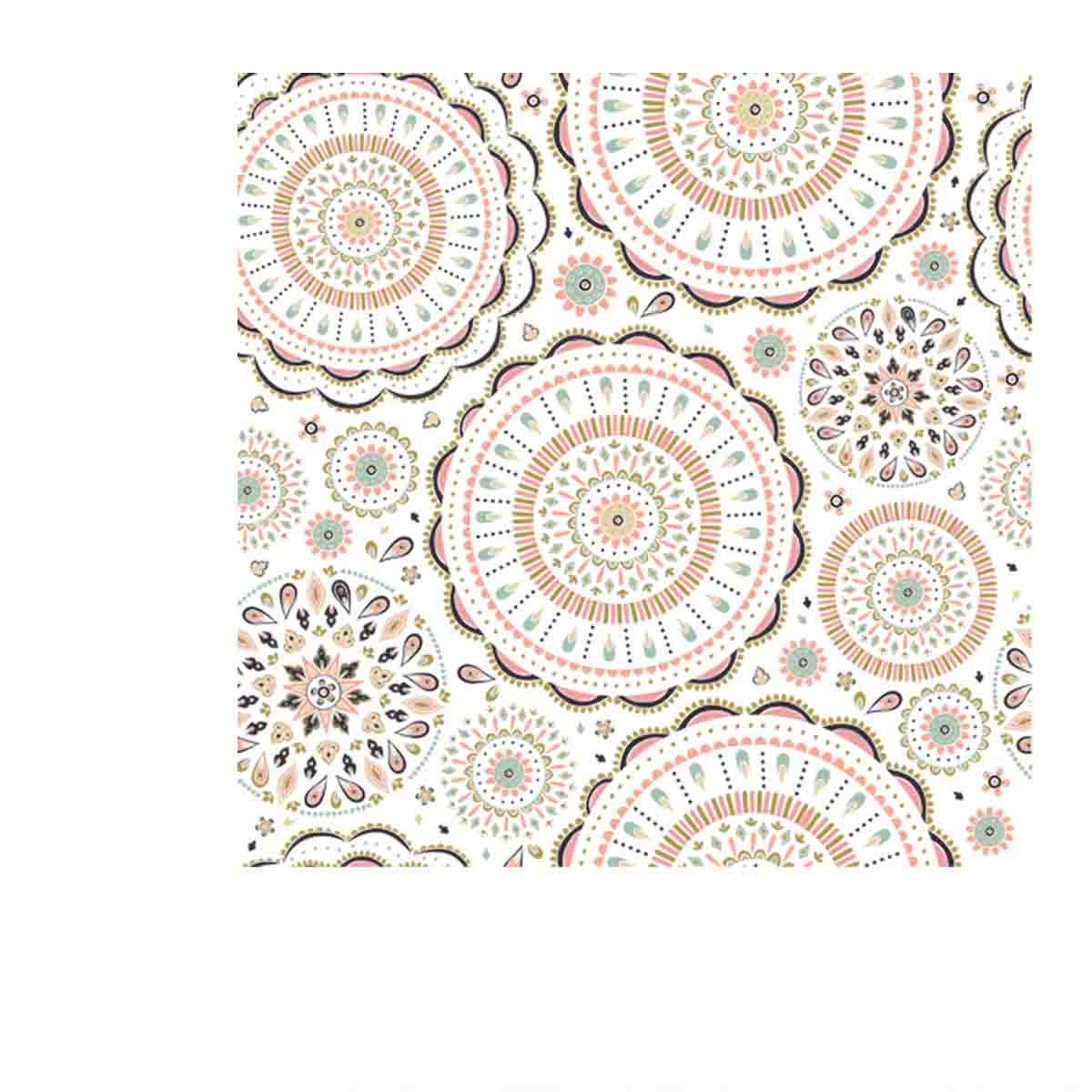 Vector Seamless Pattern in Boho Style. Boho Background Wallpaper Bedroom Mural