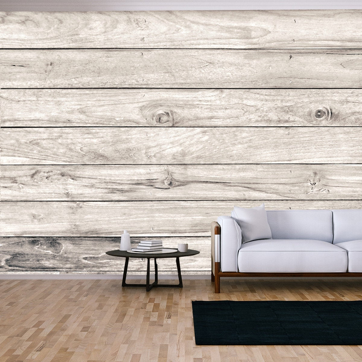 Old Wood Wall for Seamless Wood Background and Texture Wallpaper Living Room Mural