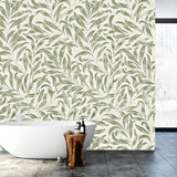 Willow Bough by William Morris (1834-1896). Original from The MET Museum Wallpaper Bathroom Mural