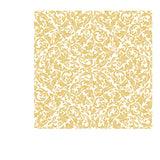 Floral Pattern. Wallpaper Baroque, Damask. White and Gold Ornament Wallpaper Bedroom Mural