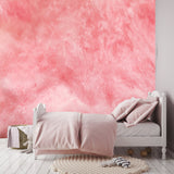 Fluffy Yummy Cotton Candy as Background Wallpaper Girl Bedroom Mural