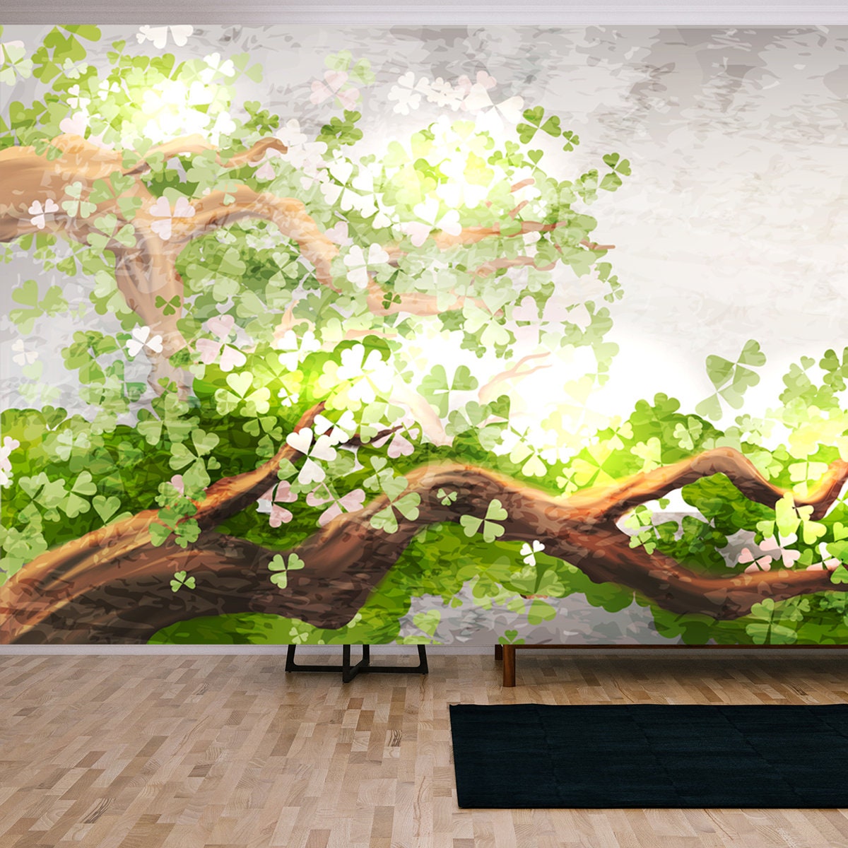 Magic Tree Branch Wallpaper Living Room Mural