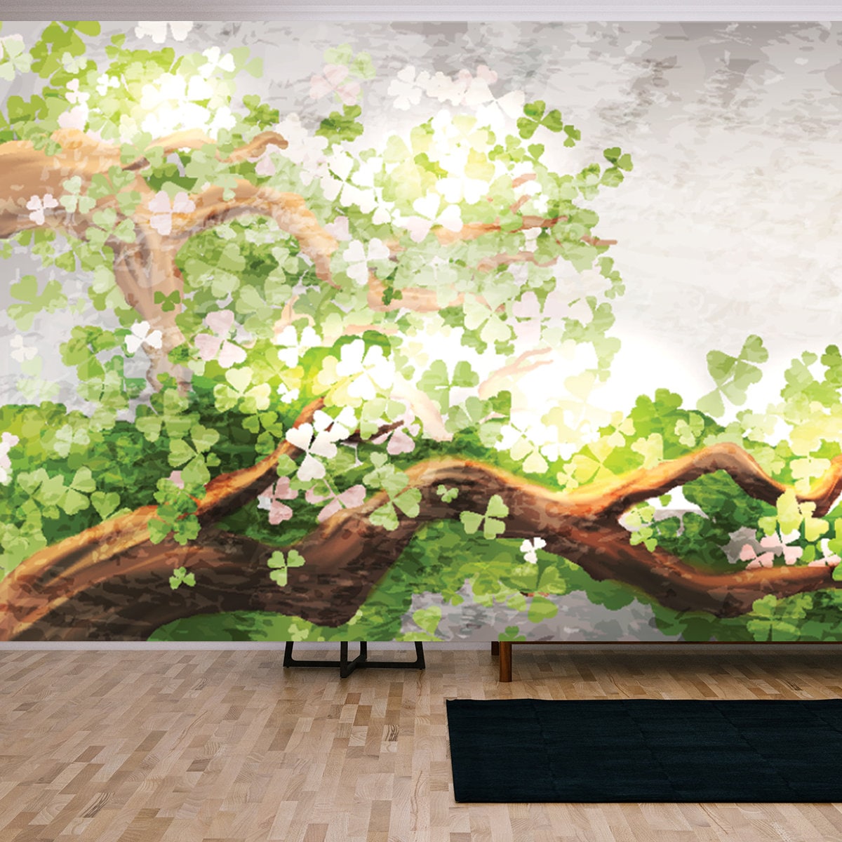 Magic Tree Branch Wallpaper Living Room Mural