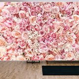 Beautiful Summer Flowers. Blossoming Delicate Roses on Blooming Flowers Festive Background Wallpaper Living Room Mural