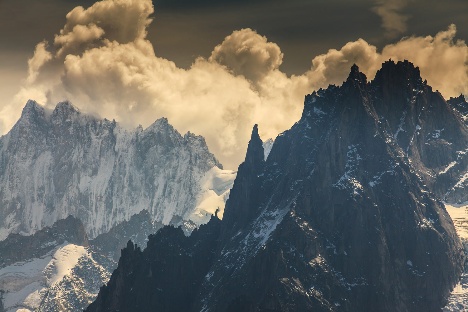 Snow Covered Peaks